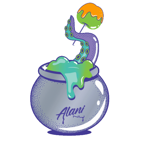 Witchs Brew Sticker by Alani Nu