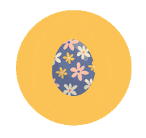 Chick Easter Egg Sticker by Dodo & Berries