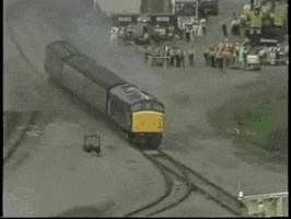 train crash GIF