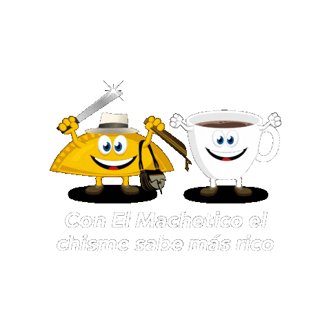 Empanadaselmachetico Sticker