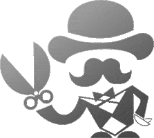 Barber Top Sticker
