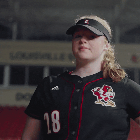 Celebration Strike Out GIF by Louisville Cardinals