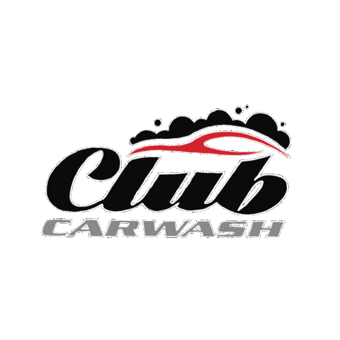 The Club Sign Sticker by Club Car Wash
