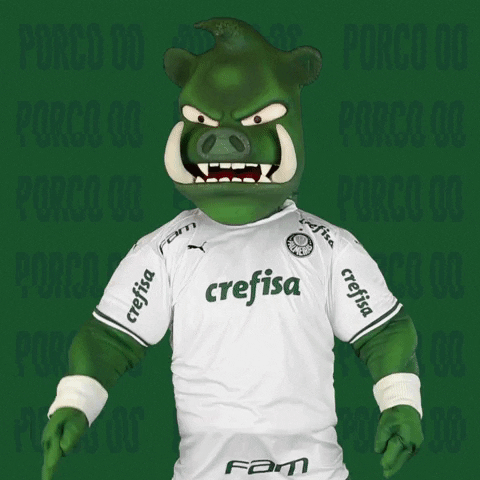 Pig Puma GIF by SE Palmeiras