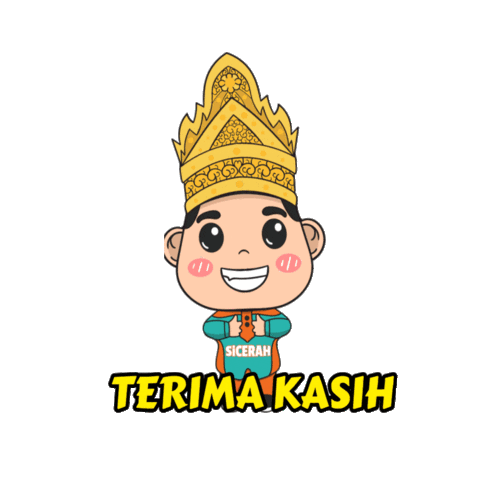 Terima Kasih Sticker by SDmusangpencerah