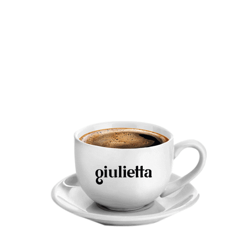 Coffee First Sticker by Giulietta Cafés
