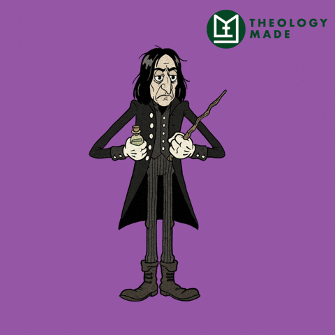 Wizardingworld Severussnape GIF by Theology Made