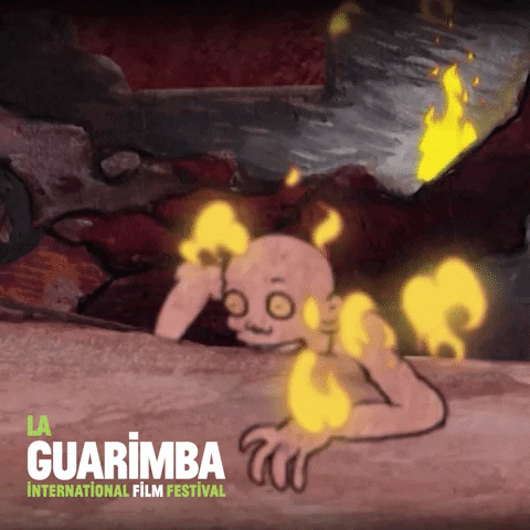 Scared Get Out GIF by La Guarimba Film Festival