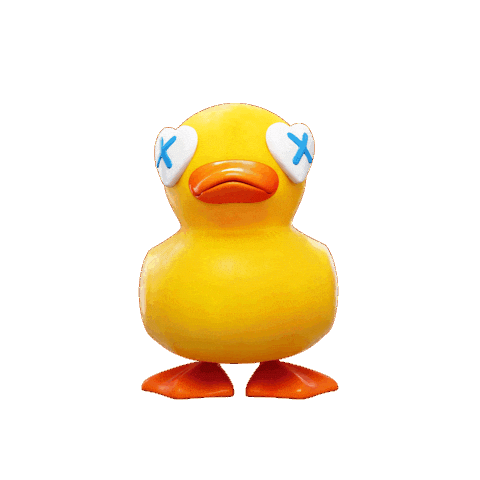 Duck Yes Sticker