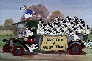 Excited Donald Duck GIF by Mickey Mouse