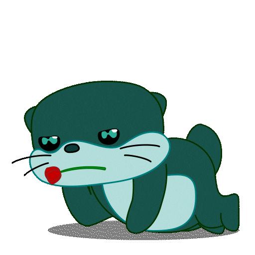 Love You Kiss Sticker by Odd Otties