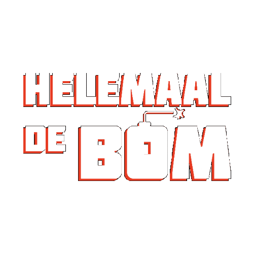 Party Bomb Sticker by Helemaal de bom