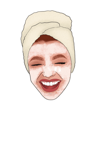 Makeup Glow Sticker by Weleda España