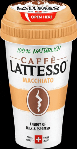 Lattesso coffee natural kaffee coffeelover GIF