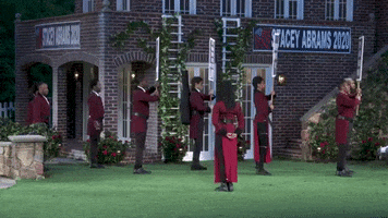 publictheaterny war march attention soldier GIF