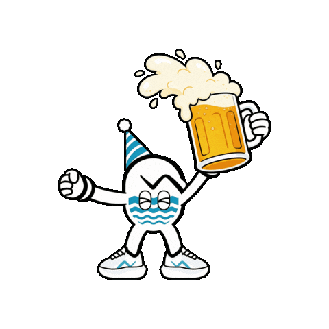 Cheer Up Party Sticker by ZEROPOINTTRAIL