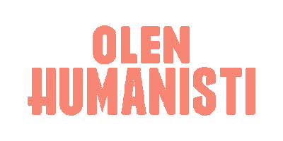 Olen humanisti Sticker