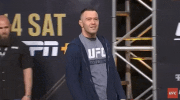 Be Quiet Colby Covington GIF by UFC