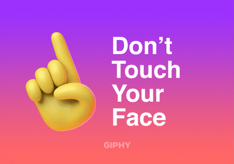 Psa Touch Face GIF by GIPHY Cares - Find & Share on GIPHY