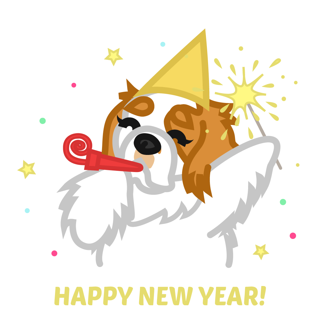 Dog Celebrate Sticker for iOS & Android GIPHY