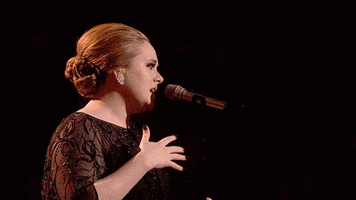 Someone Like You Adele GIF by BRIT Awards
