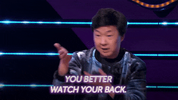 Ken Jeong Watch Your Back GIF by The Masked Singer