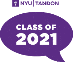 Class Of 2021 Sticker by NYU Tandon