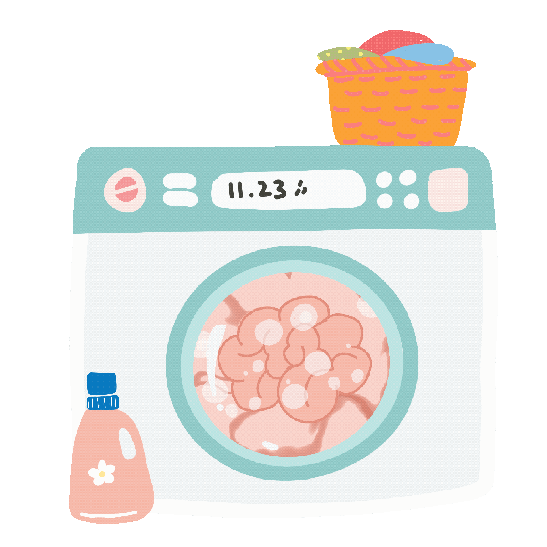 Wash Laundry Sticker for iOS & Android GIPHY