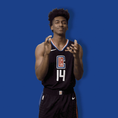 Los Angeles Applause GIF by LA Clippers