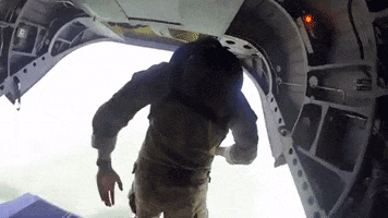Army Guard Jump GIF by NationalGuard