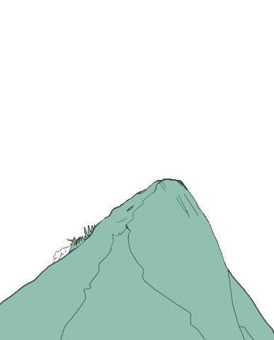 Goat Andorra Sticker by Kelbourne Woolens