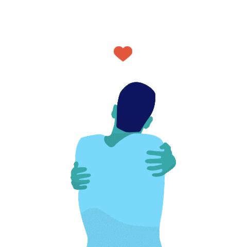 Love Hug Sticker by Zava