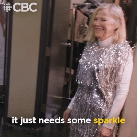 Schitts Creek Sparkle GIF by CBC