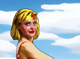 Wonder Woman Girl GIF by Witloof Collective