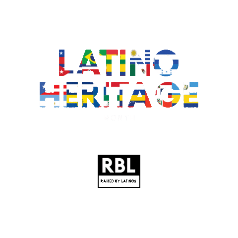 Latinas Hispanic Heritage Month Sticker by Raised by Latinos