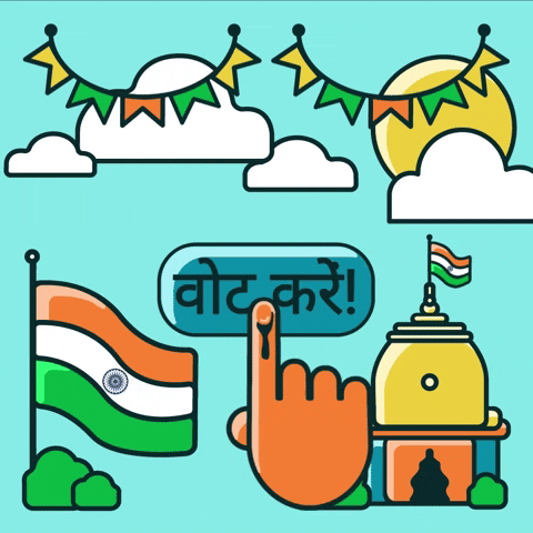 India Vote GIF by GIPHY News