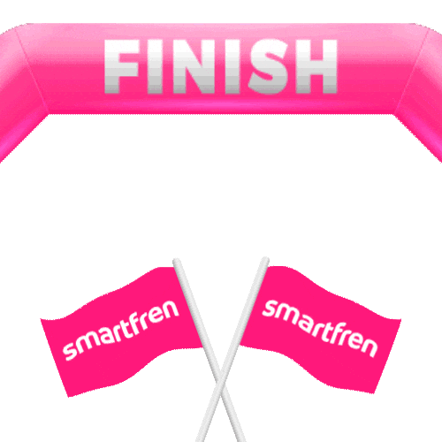 Half Marathon Running Sticker by Smartfren