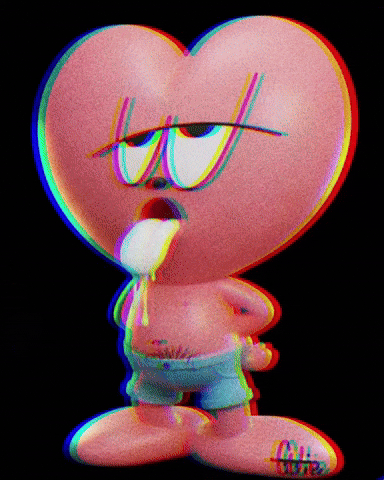 Heart Milk GIF
