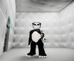 Panda Glow GIF by Endangered Labs