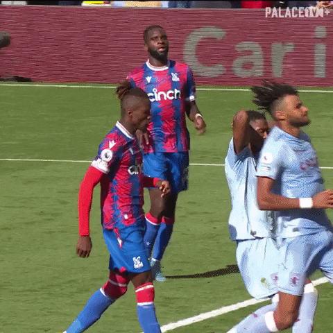 Intimidating Premier League GIF by Crystal Palace Football Club