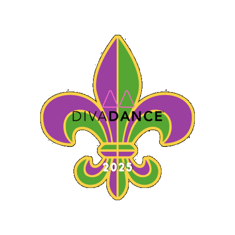 New Orleans Nola Sticker by DivaDance®
