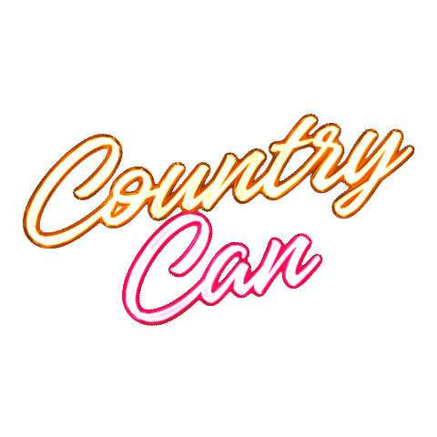 Country Music Logo Sticker by Curb Records