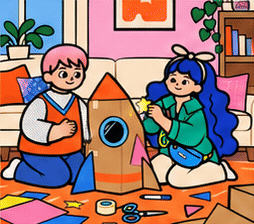 Family Time Play GIF by Bonded Studio