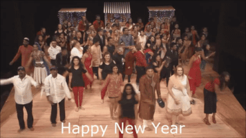 Happy New Year Bollywood GIF by SAATH MN