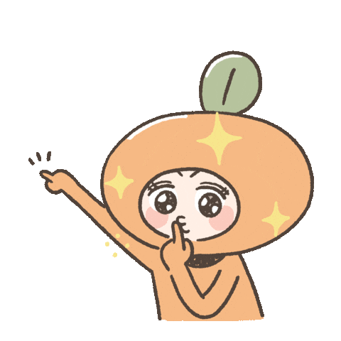 Orange Sticker