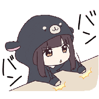 Anime Girl Menhera Sticker