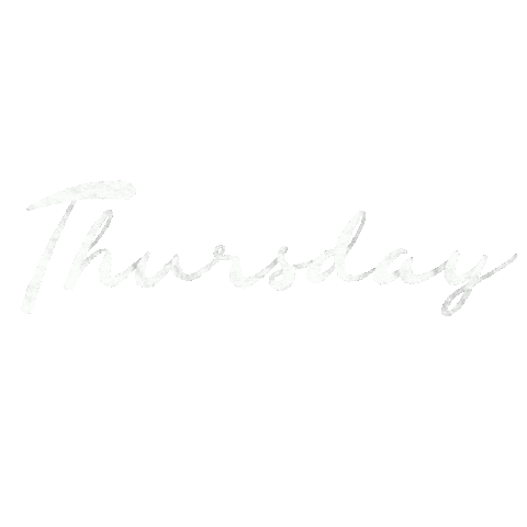 Thursday Sticker