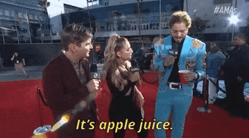 post malone itâs apple juice GIF by AMAs