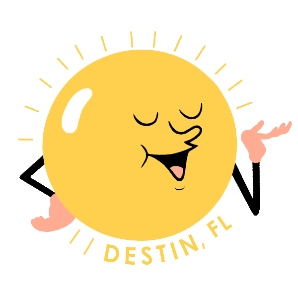 Sun Shopping Sticker by Destin Commons