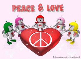 Peace Love Kiss GIF by Royalriver